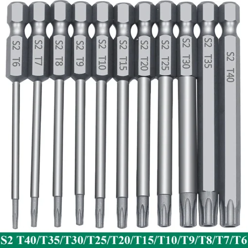 11шт 14 Hex Bits Torx отвертки