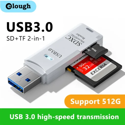 2 в 1 USB 3.0 USB-адаптер для микро SD-карты