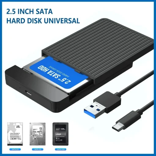 2.5 Корпус HDDSSD SATA-USB 3.13.0 6gbps