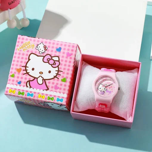 3D часы Hello Kitty для детей с коробкой