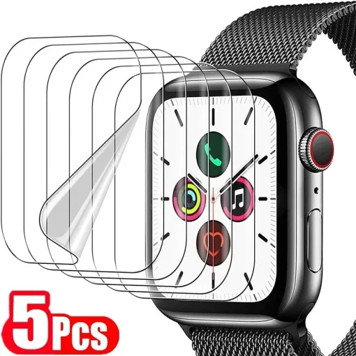 5 защитных пленок для Apple Watch