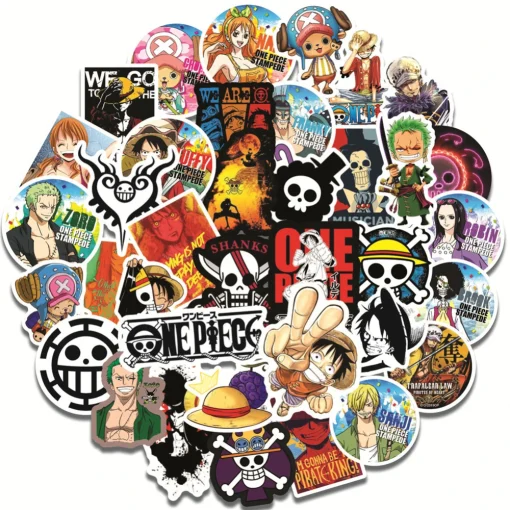 50 Стикеры One Piece