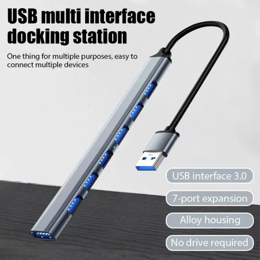 7 портов USB 3.0 Type C HUB Expander