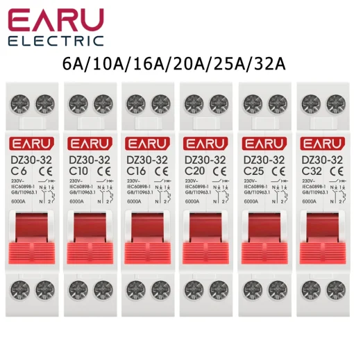 DZ30-32 DPN 1P+N мини-автомат