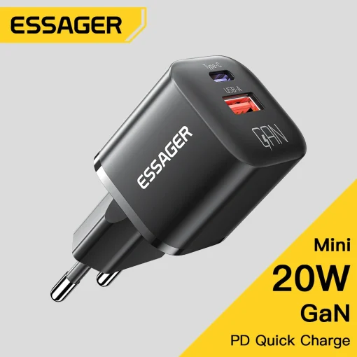 Essager 20 Вт GaN USB Type C