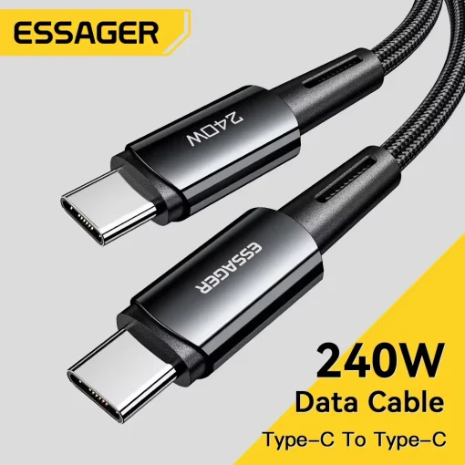 Essager кабель быстрой зарядки 6А 67W Type-C