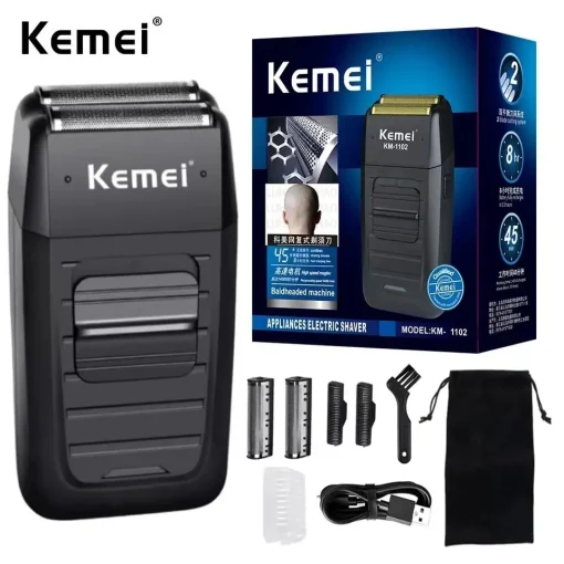 Kemei KM-1102 машинка для стрижки бороды