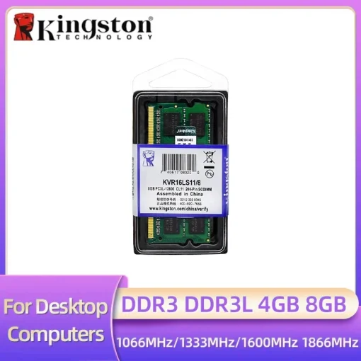 Kingston DDR3DDR3L RAM 4-8 Гб SO-DIMM