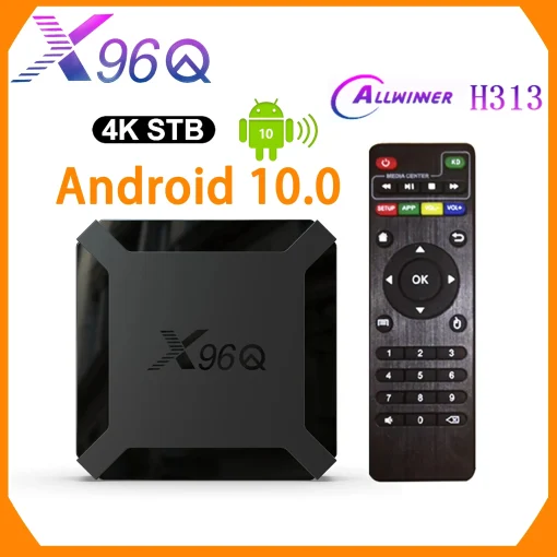 X96Q Android10 TV Box 4K Smart TV BOX