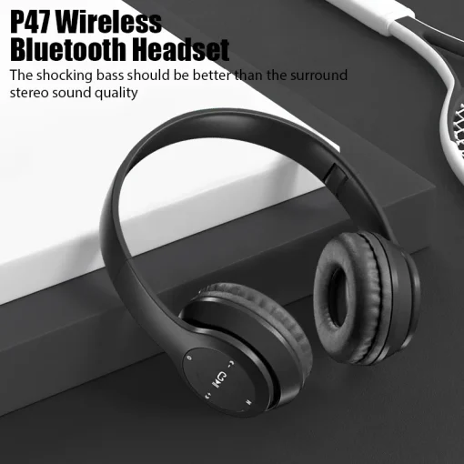 Беспроводные наушники P47 Bluetooth с микрофоном