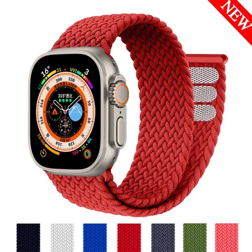 Браслет Solo Loop с плетением для Apple Watch