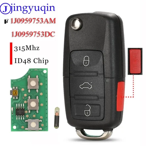 Брелок-транспондер jingyuqin для VW 1J0959753