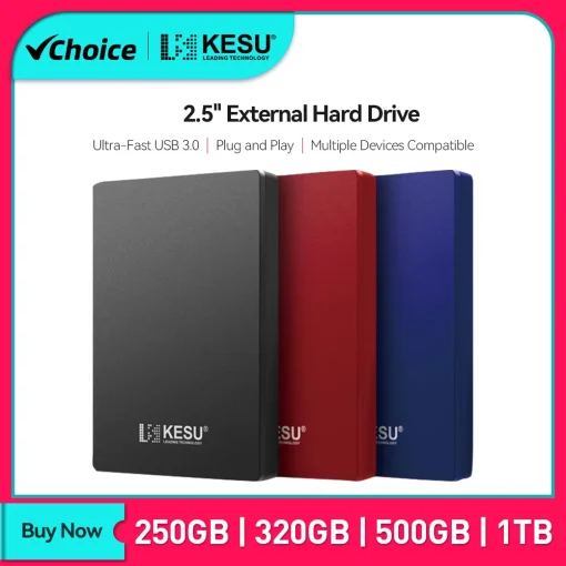 Внешний жесткий диск KESU HDD 2,5 дюйма