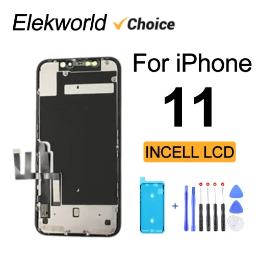 Выбор Elekworld Best для LCD iPhone 11 с дигитайзером 3D Touch. Сборка без битых пикселей