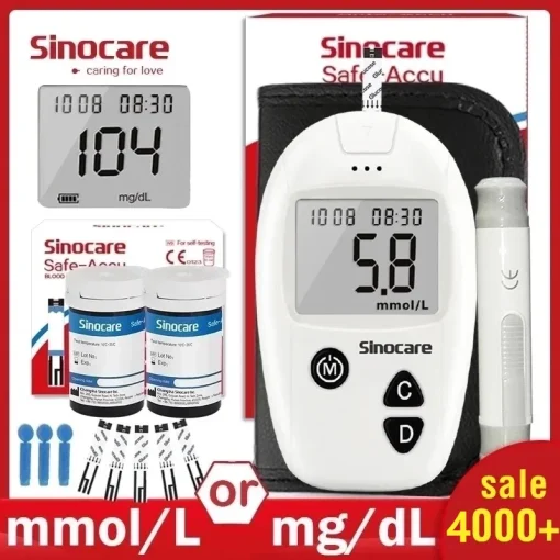 Глюкометр Sinocare Safe-Accu