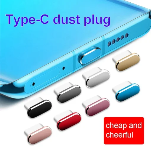 Заглушки USB Type-C из металла