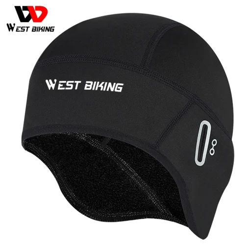 Зимняя флисовая шапочка WEST BIKING