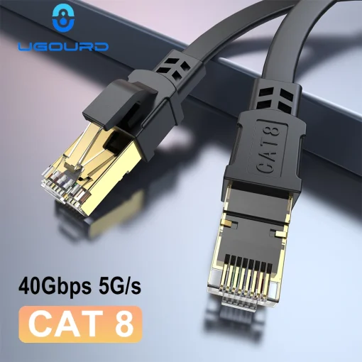 Кабель Ethernet CAT 8 40 Гбитс 2000 МГц