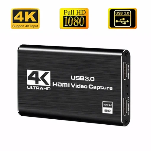 Карта захвата видеокамеры HDMI с разрешением 4K 1080p 60 кадровс