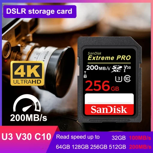 Карта памяти SanDisk Extreme PRO SD 32G-256