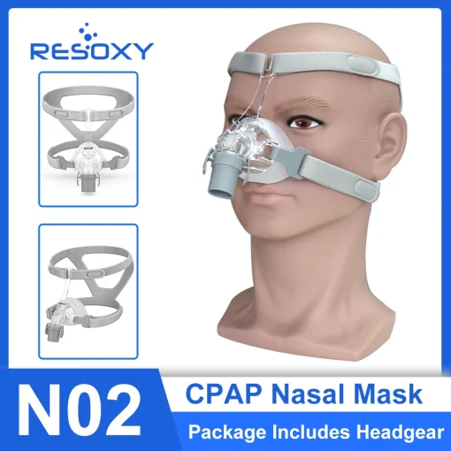 Маска для CPAP-терапии через нос YUWELL со шлем