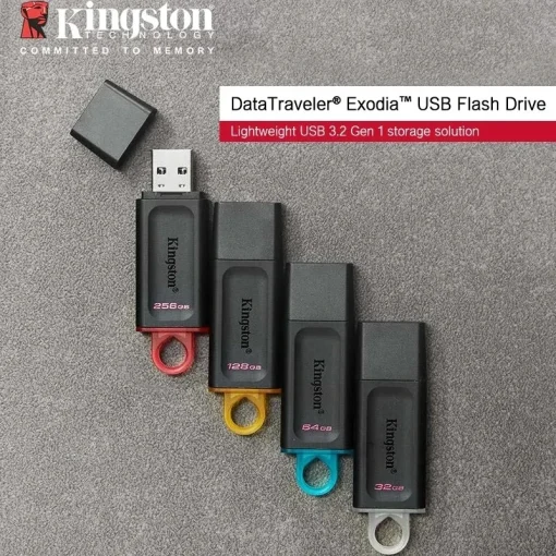 Накопитель Kingston Pen Drive USB Flash DTX 64 ГБ 128 ГБ 256 ГБ