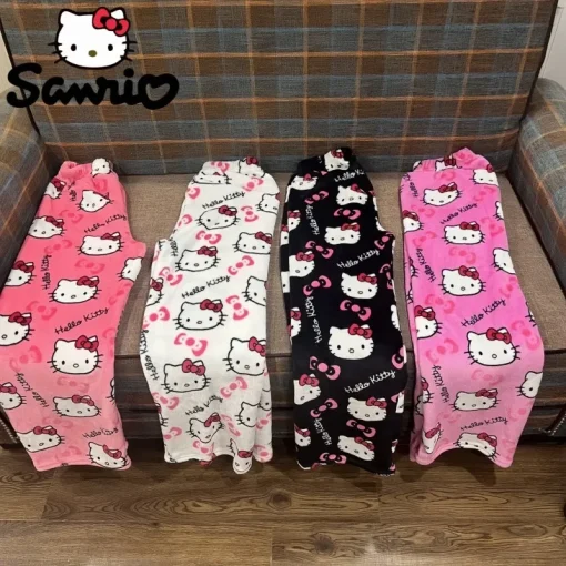 Пижама Sanrio Hello Kitty, хэллоуинская фланель