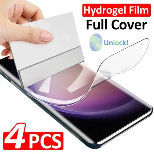 Пленки Hydrogel 4 шт. для Samsung Galaxy