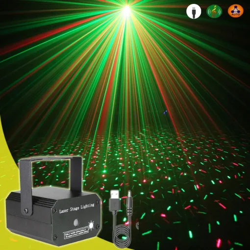 Проектор 2-в-1 ESHINY R&G Laser