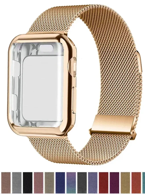 Ремешок Milanese из стали для Apple Watch 44mm 38mm-42mm-40mm