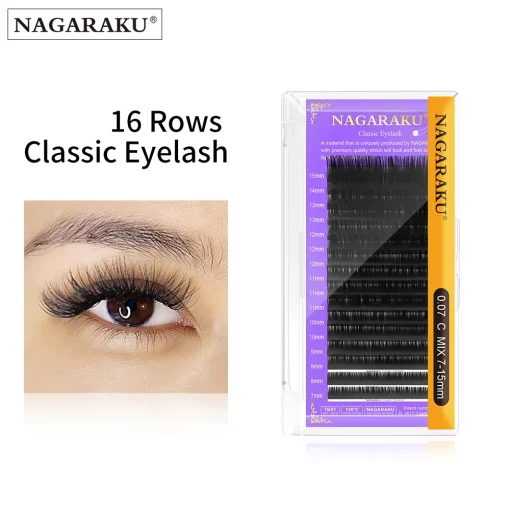 Ресницы Nagaraku Classic Individual 16 Rows