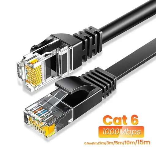 Сетевой кабель CYANMI Ethernet Cat6 UTP RJ45, кабель 10 м и 50 м