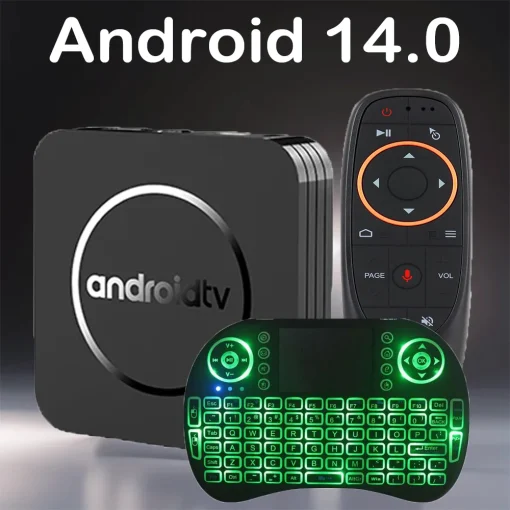 Смарт-ТВ-приставка Q11 ATV Android 14