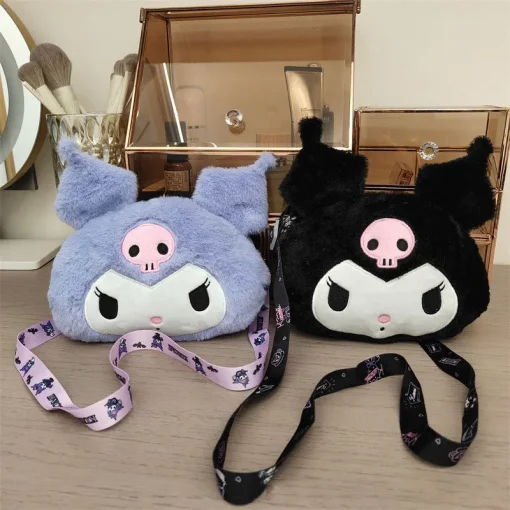 Сумки-тоут женские Sanrio Plush Cinnamoroll Melody Kuromi