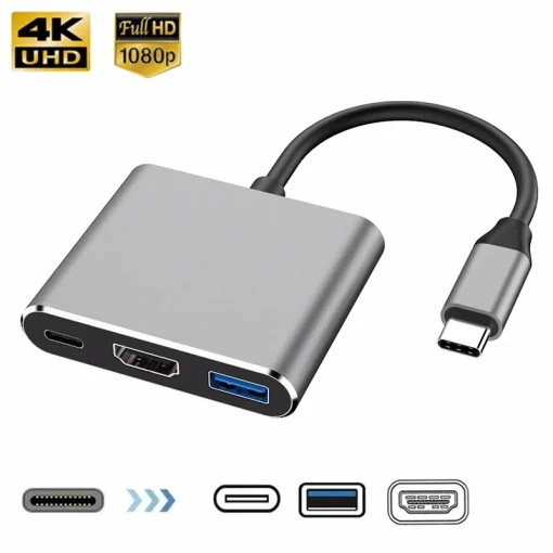 Универсальный USB-концентратор 3 в 1