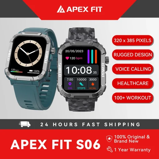 Часы с сенсорным экраном Apex Fit Sport S06