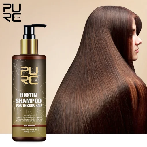 Шампунь PURC Biotin Hair с биотином для роста волос