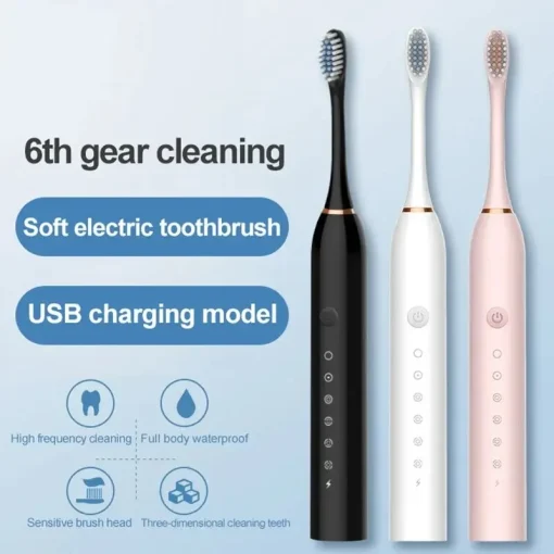 Электрочистка зуб Ultrasonic Toothbrush