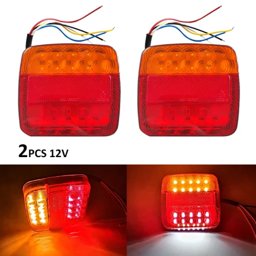 1 Пара 12V 26LED Автомобильный задний фонарь