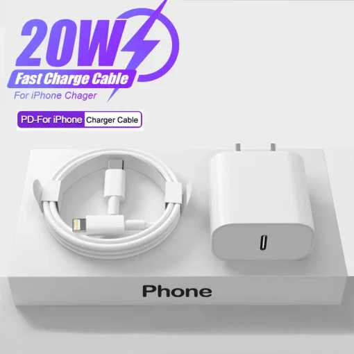 20 Вт Быстрое ЗУ для iPhone iPad USB Type C