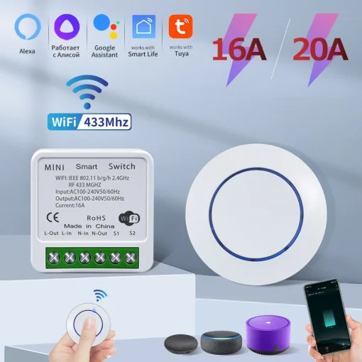 20A Tuya Smart Wi-Fi