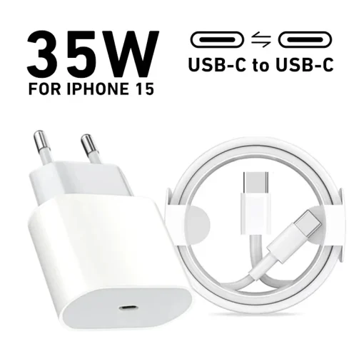 35 Вт USB C PD зарядное устройство ЕССША для iPhone