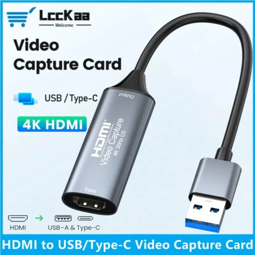 4K USB 3.0 Видеокарта захвата