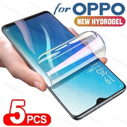 5 шт. Гидрогелевая пленка для OPPO