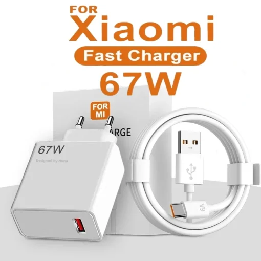 67 Вт USB Зарядное устройство для Xiaomi