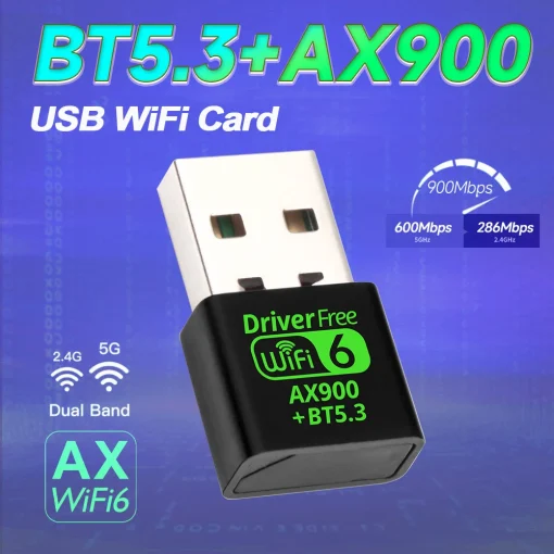 AX900 USB Wi-Fi 6 Bluetooth 5.3