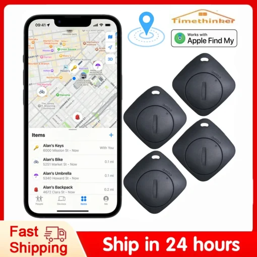 AiYaTo Bluetooth Key Finder с Apple Find My