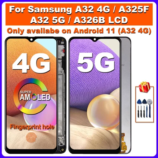 Amoled Samsung Galaxy A32