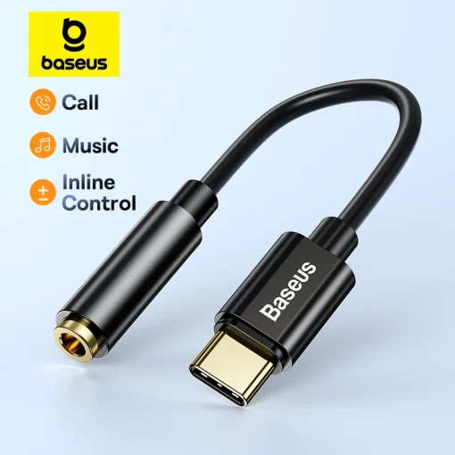 Baseus USB Type C в разъем 3,5 мм Aux