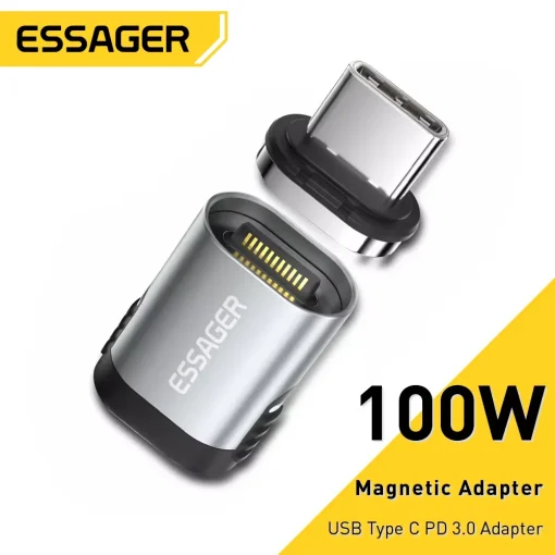 Essager 100 Вт Маг. адаптер 24-конт. USB Type C